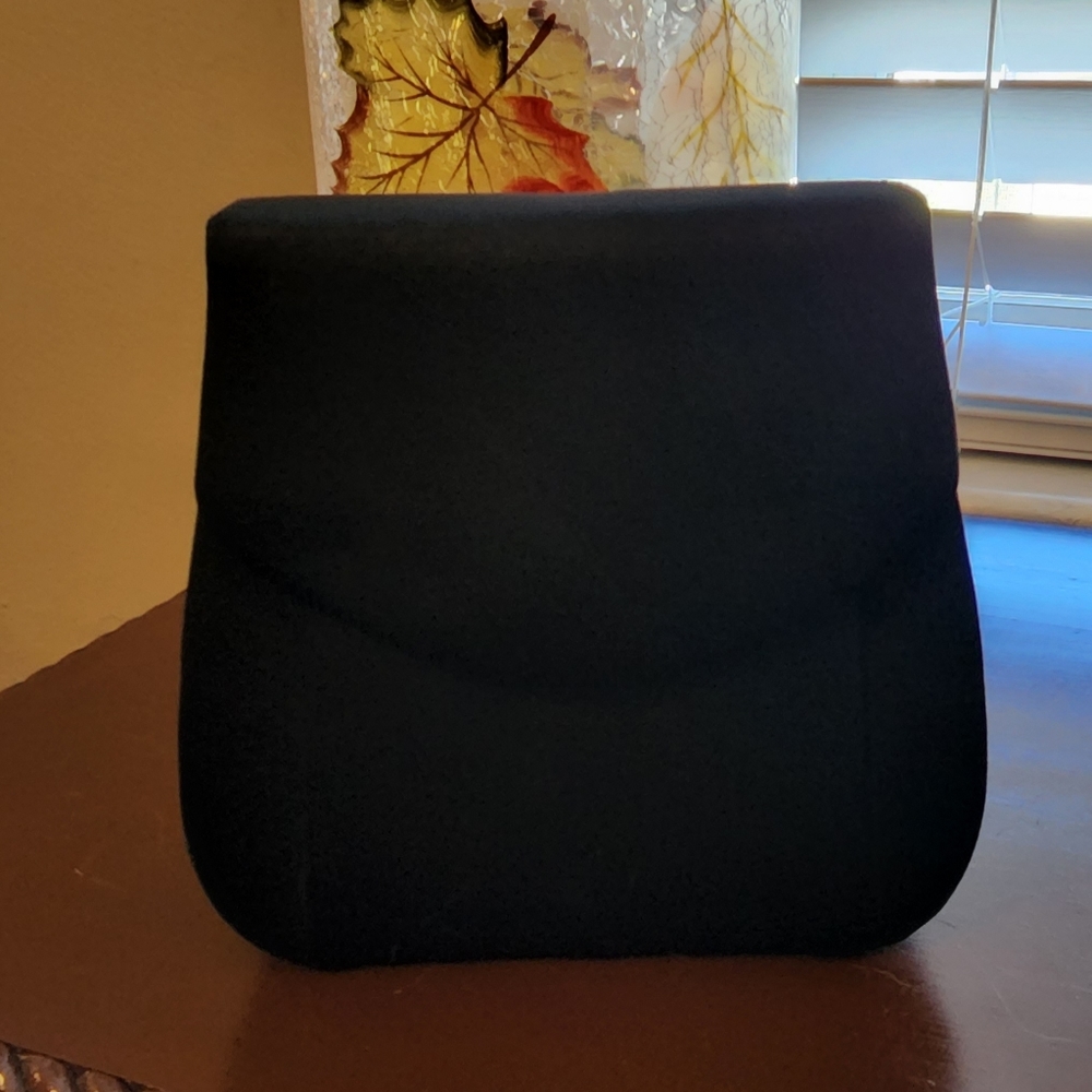 Black Satin Purse